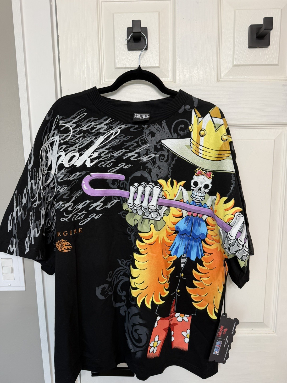 Civil Regime x One Piece Brook “Soul King” Shirt - Size Medium gallery