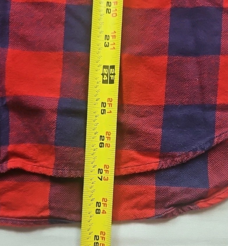 Philipp Plein L/S Hexagon Limited Edition Crystal Cut Red/Blue Flannel Small gallery