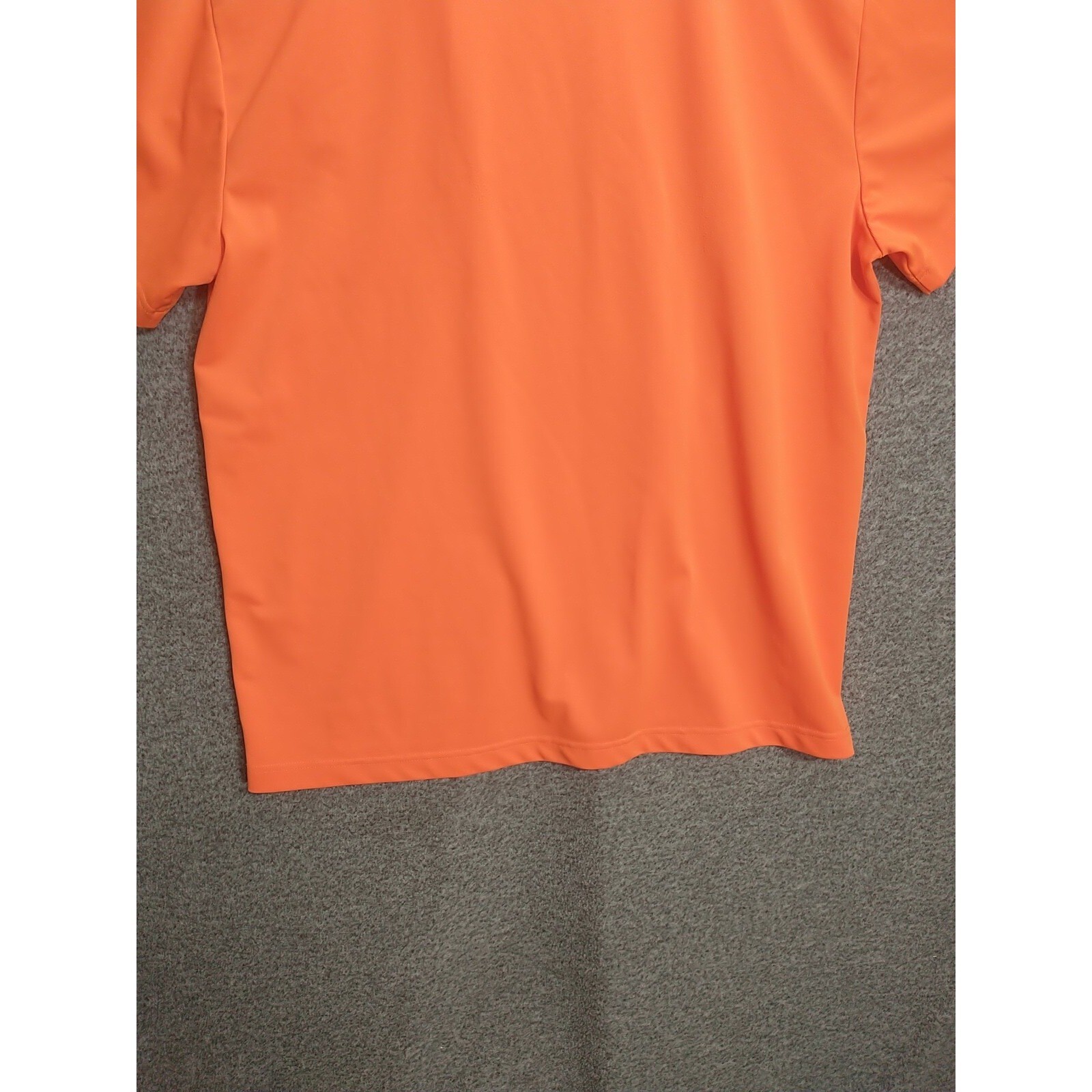Genuine Dickies Mens 2XL Safety Orange Pocket T-Shirt Performance Workwear Tee gallery