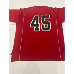 Pro Celebrity Reds Baseball Jersey Moisture Wicking Men Long Sleeve XXL