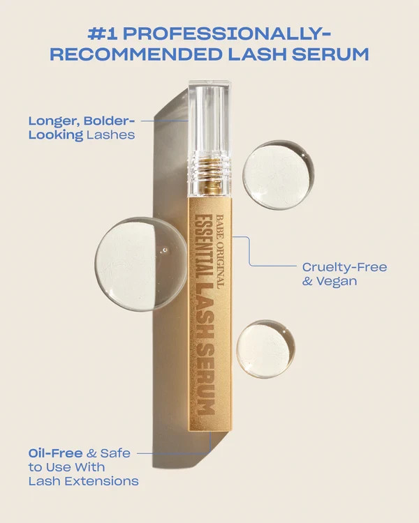 Sealed 2 PK Babe Lash Original Essential Lash 4mL Eyelash Conditioner Large Size