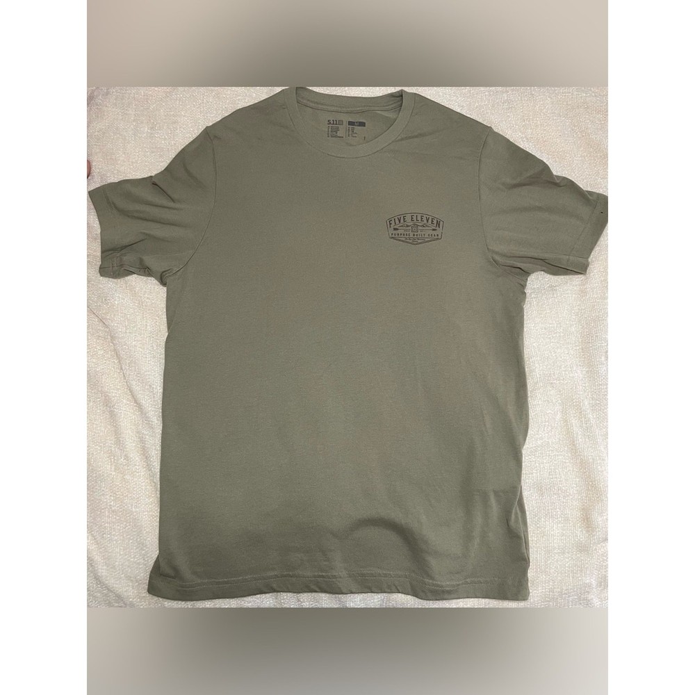 5.11 Tactical Men’s Short Sleeve Tee — Olive size M