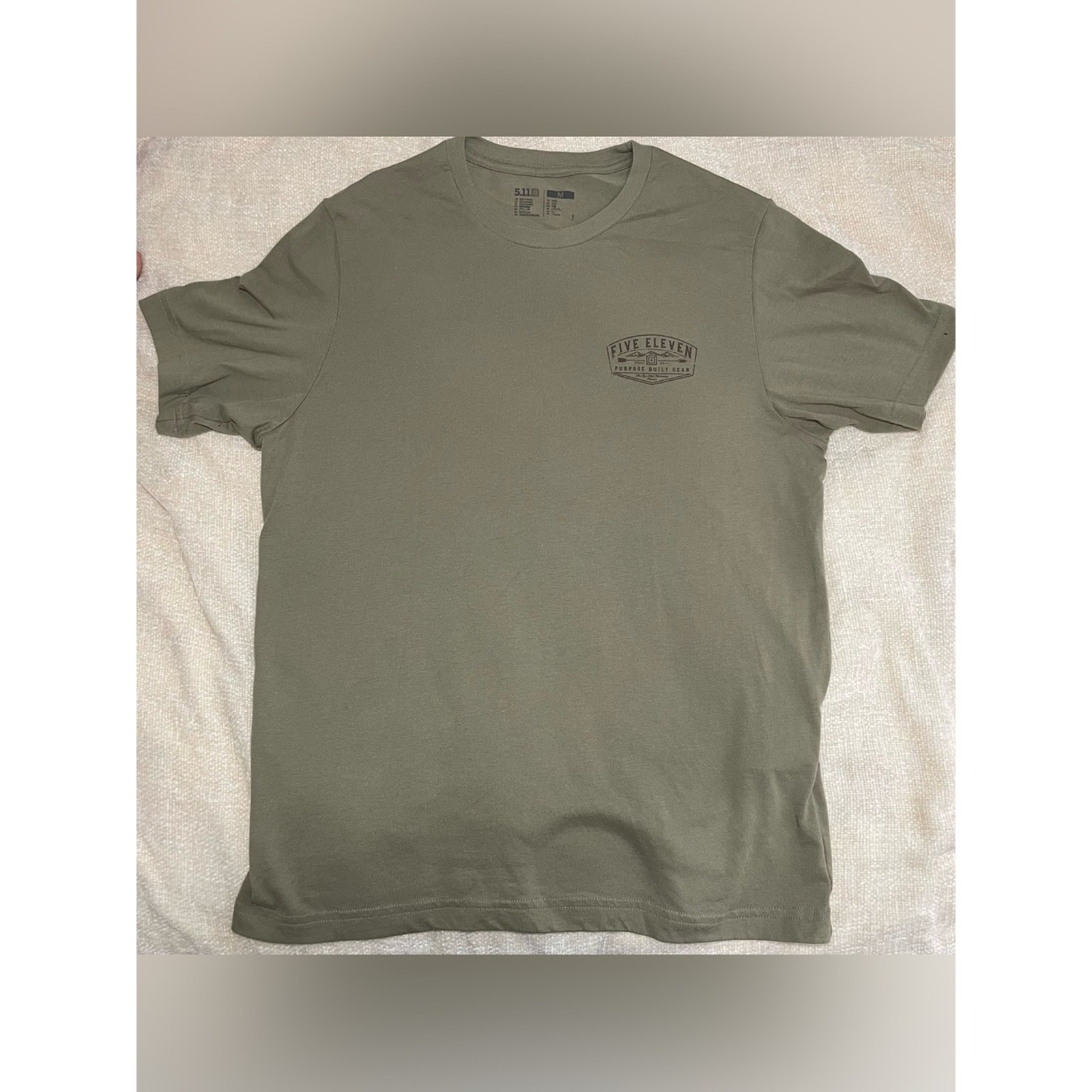 5.11 Tactical Men’s Short Sleeve Tee — Olive size M