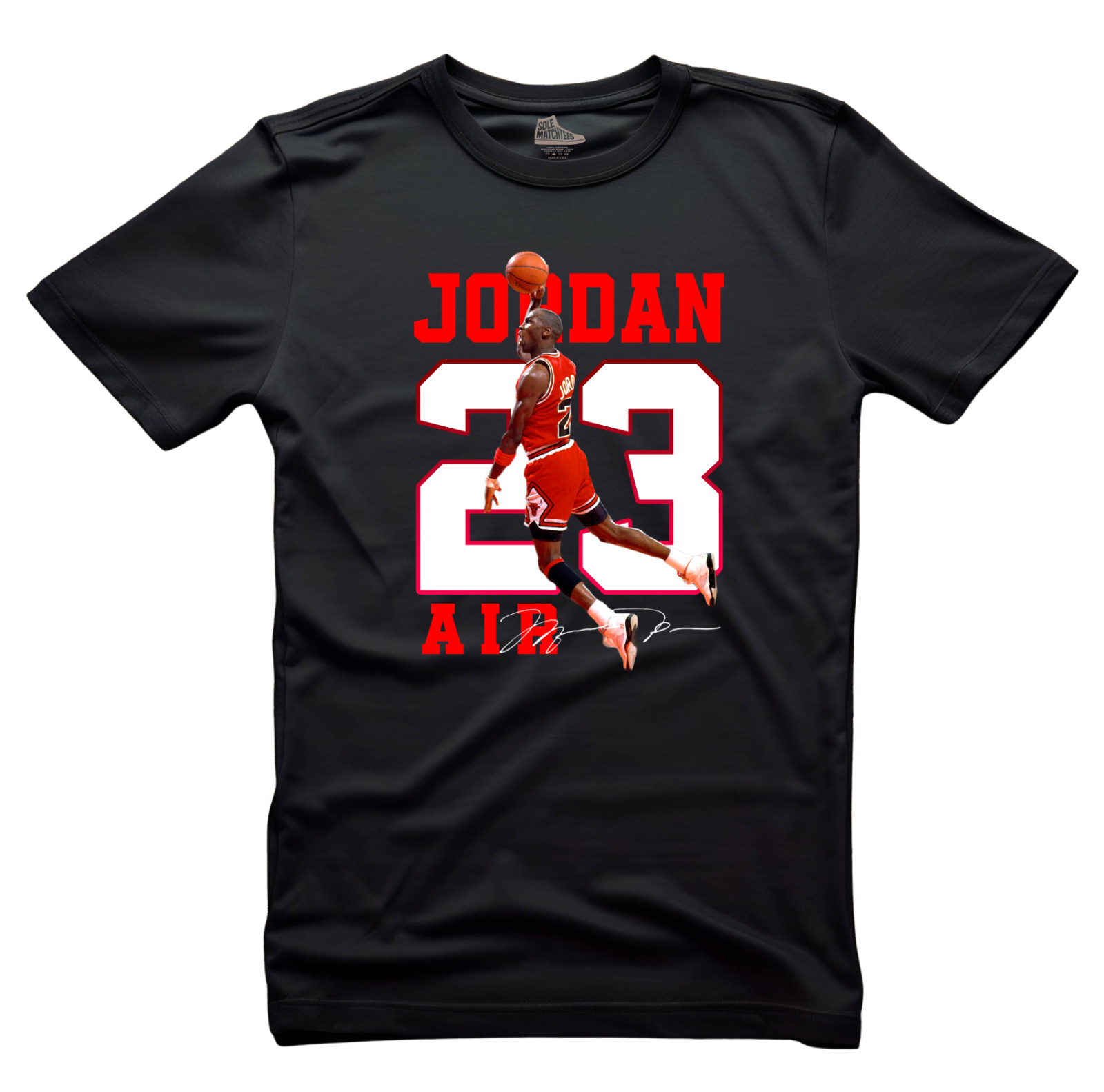 Shirt To Match Jordan 4 Toro Bravo Sneaker Tees- The 23 Black Unisex Tees gallery
