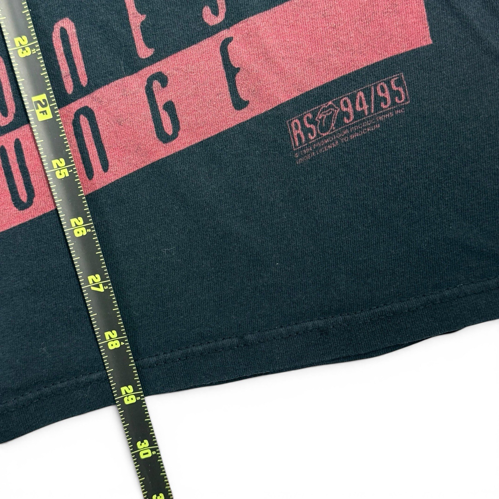 Rolling Stones 1994 Voodoo Lounge Skeleton AOP T-Shirt Black XL Vintage gallery