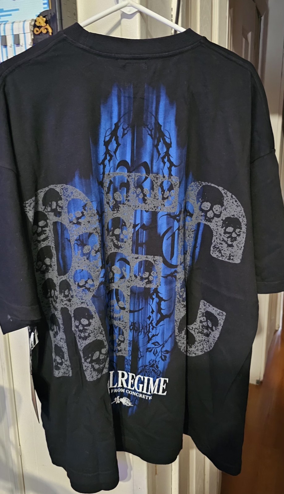 Civil Regime DeathNote Blue Silence American Classic Oversized Tee in Black2XL gallery