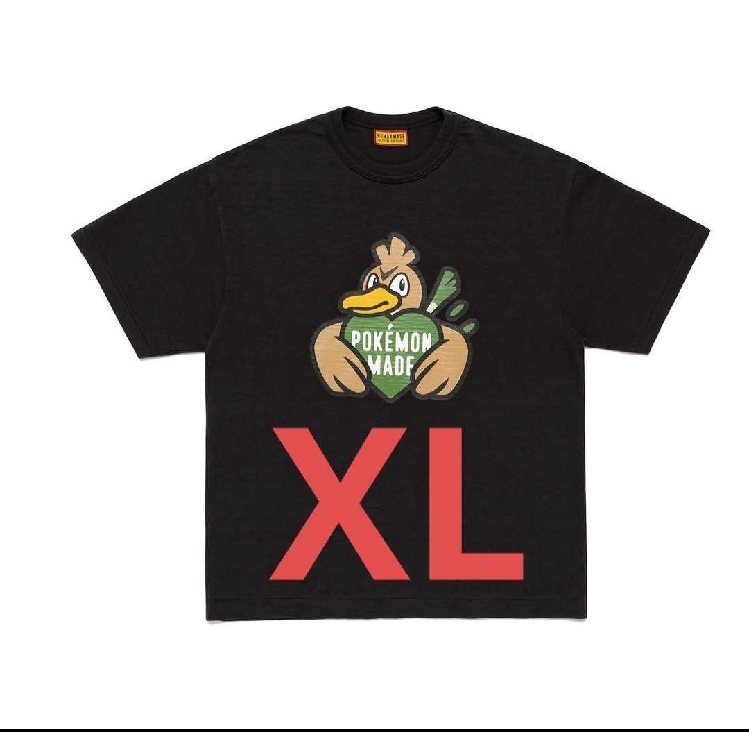 Human Made POKEMON MADE GRAPHIC T-SHIRT size XL LL Black Duck and Onion JP FS gallery