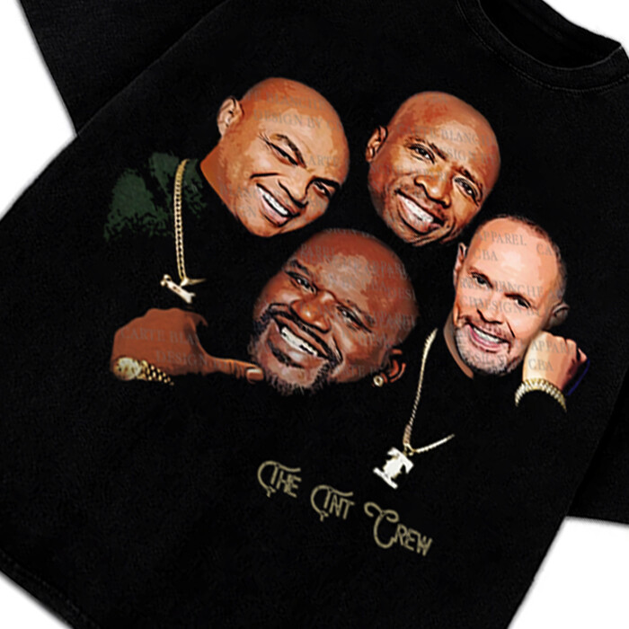 Charles Barkley Shaq Ernie Johnson Kenny Smith TNT Crew Last Dance Graphic Tee gallery