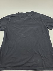 Levis T-Shirt Mens Large Dark Blue Solid Men .#37795