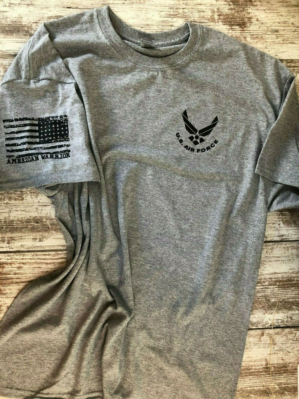 Air Force Military T-shirt With DD-214 Alumni USAF VIII 190G gallery