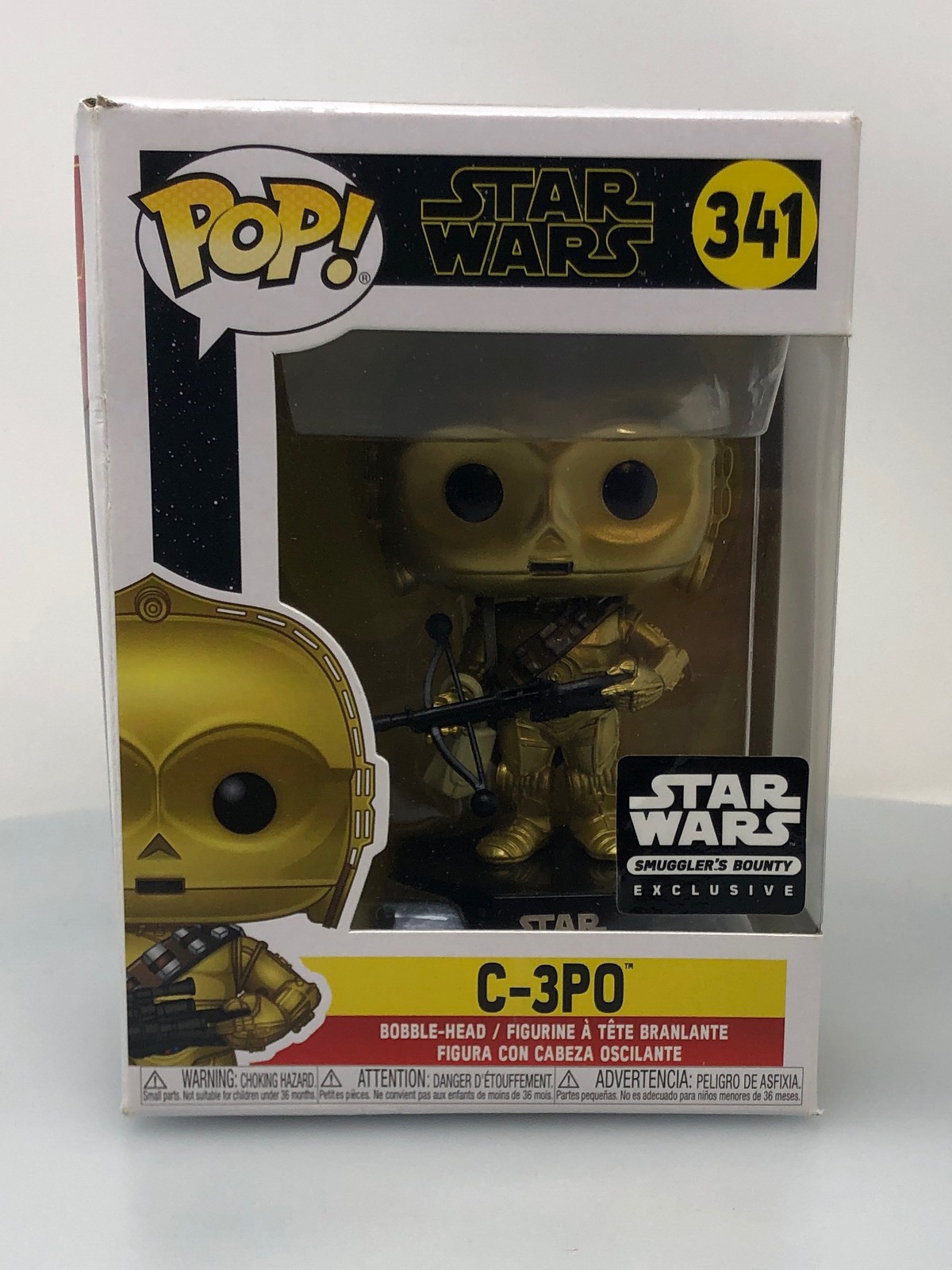Funko POP! C-3PO with Bowcaster #341 NOT MINT