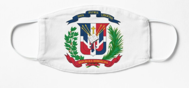 DOMINICAN REPUBLIC COAT OF ARMS FLAG MEN T-SHIRTS & FREE MASK CP BRAND gallery