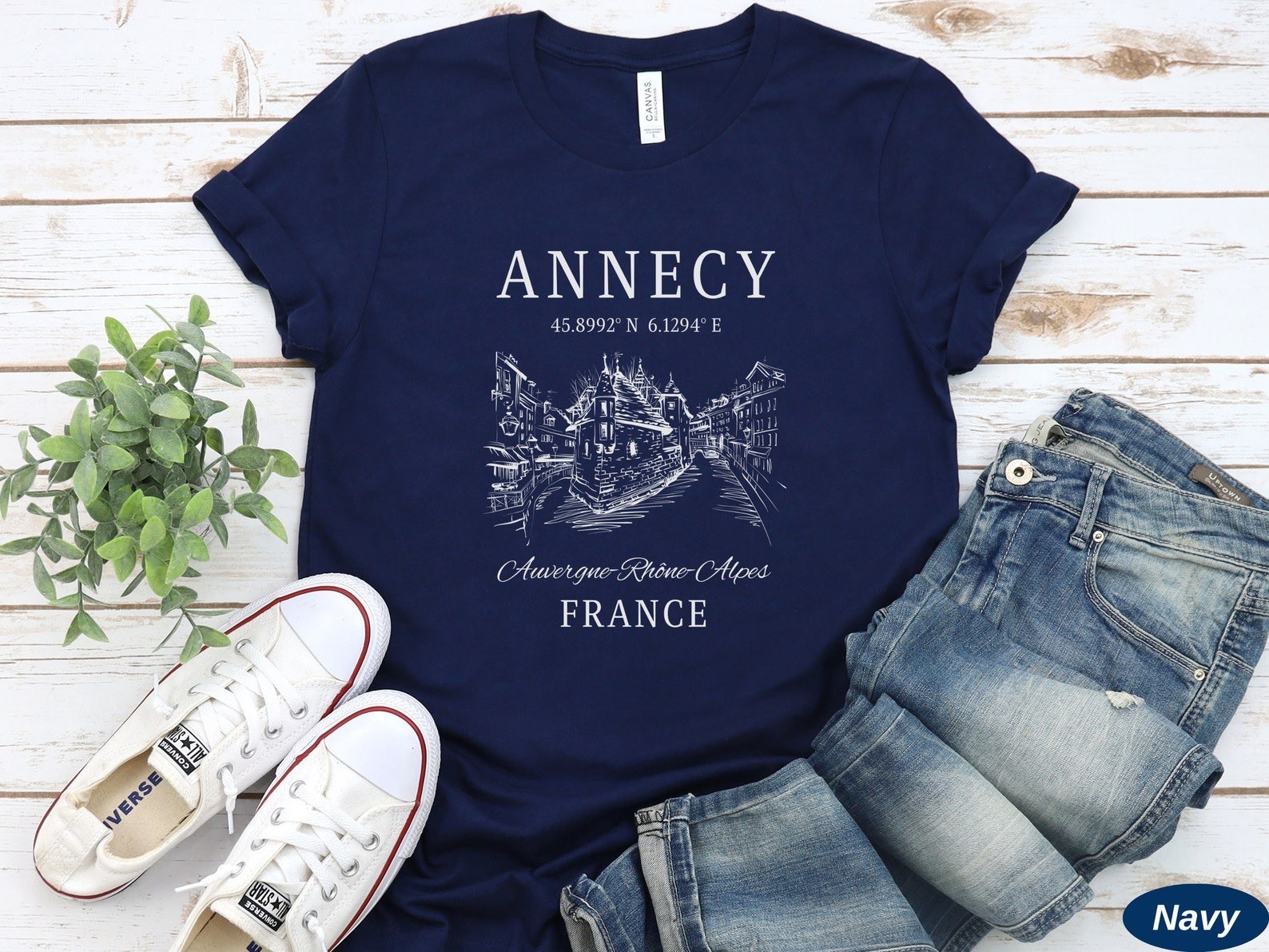 Annecy Shirt Travel Gift for France Trip Lovers Souvenir Tee gallery