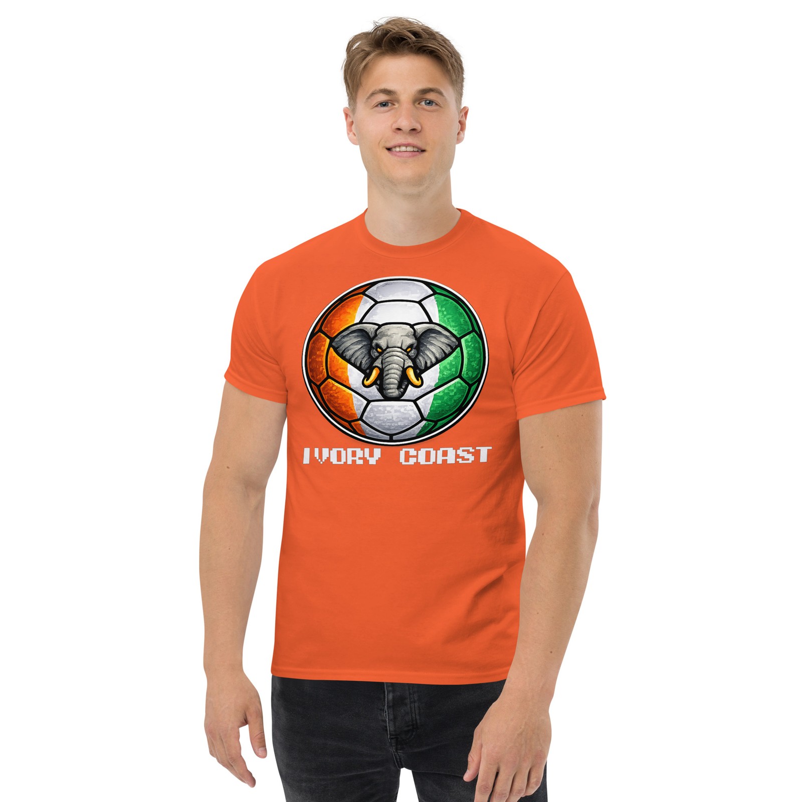 Ivory Coast Soccer Shirt Retro Video Game Football Fan Tee 2026 Tournament Cup gallery