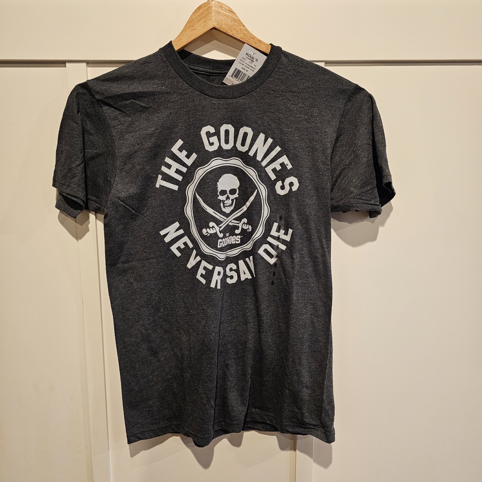 The Goonies Never Say Die T Shirt Adult 2X New with Tags in Original Bag