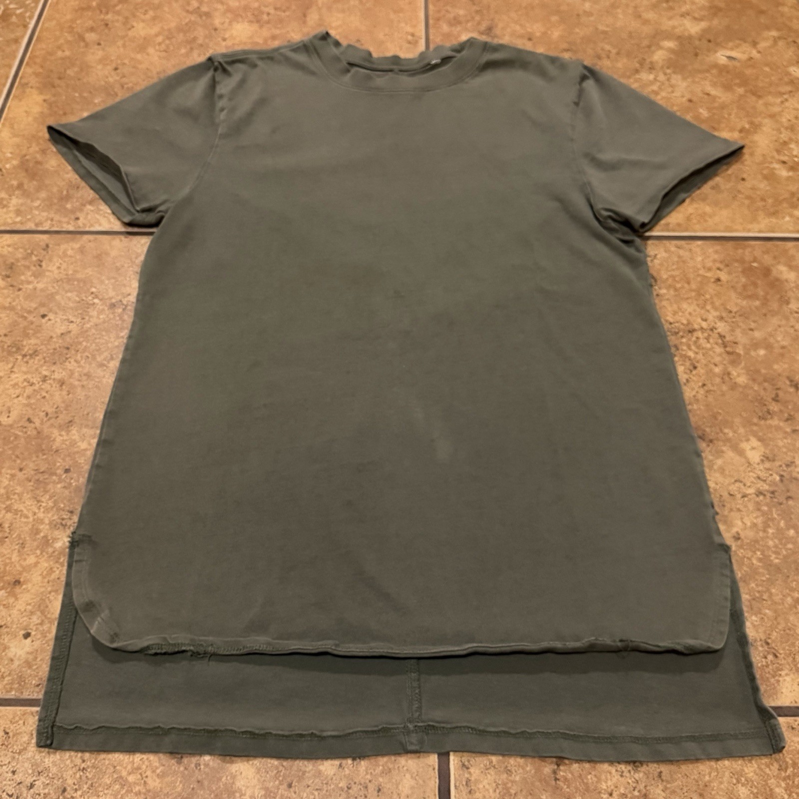 FOG Fear of God Collection One 2015-2016 Green Long Tee small Jerry Lorenzo
