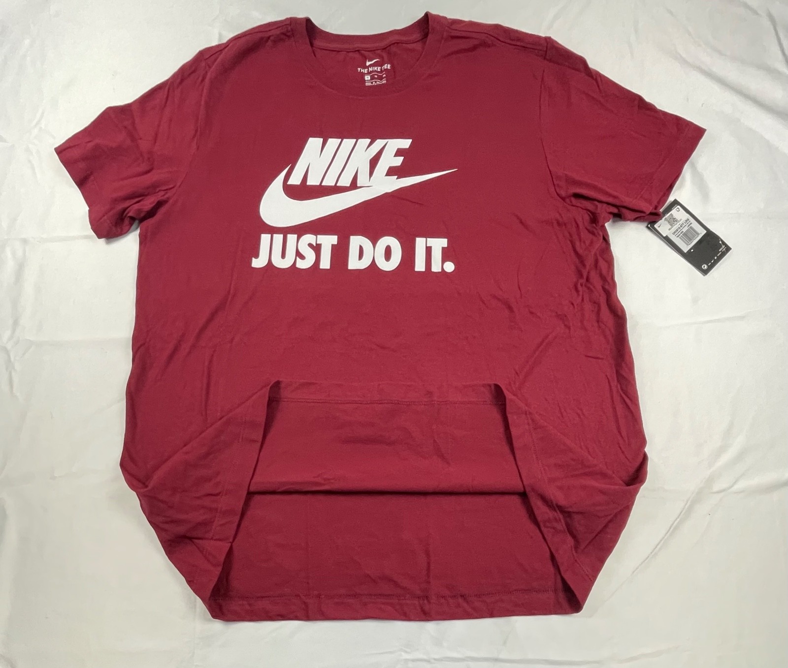 Nike Sportswear Men's Logo T-Shirt Crimson/White DR0812 677 X LARGE gallery