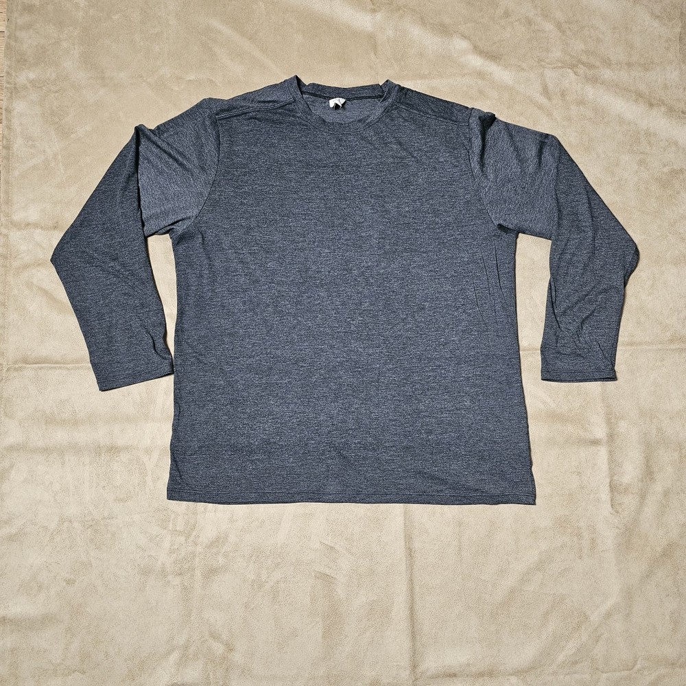 2 X Augusta Sportswear Polyester/Cotton/Rayon Tri-Blend Long Sleeves T-Shirt