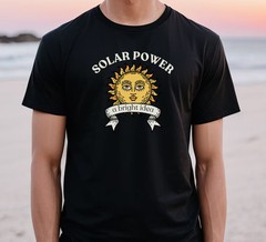 Solar Power Bright Idea Renewable Energy Green Comfort Tee