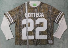 Size M – Bottega Desires Double Layered Jersey – Real Tree Camo – White
