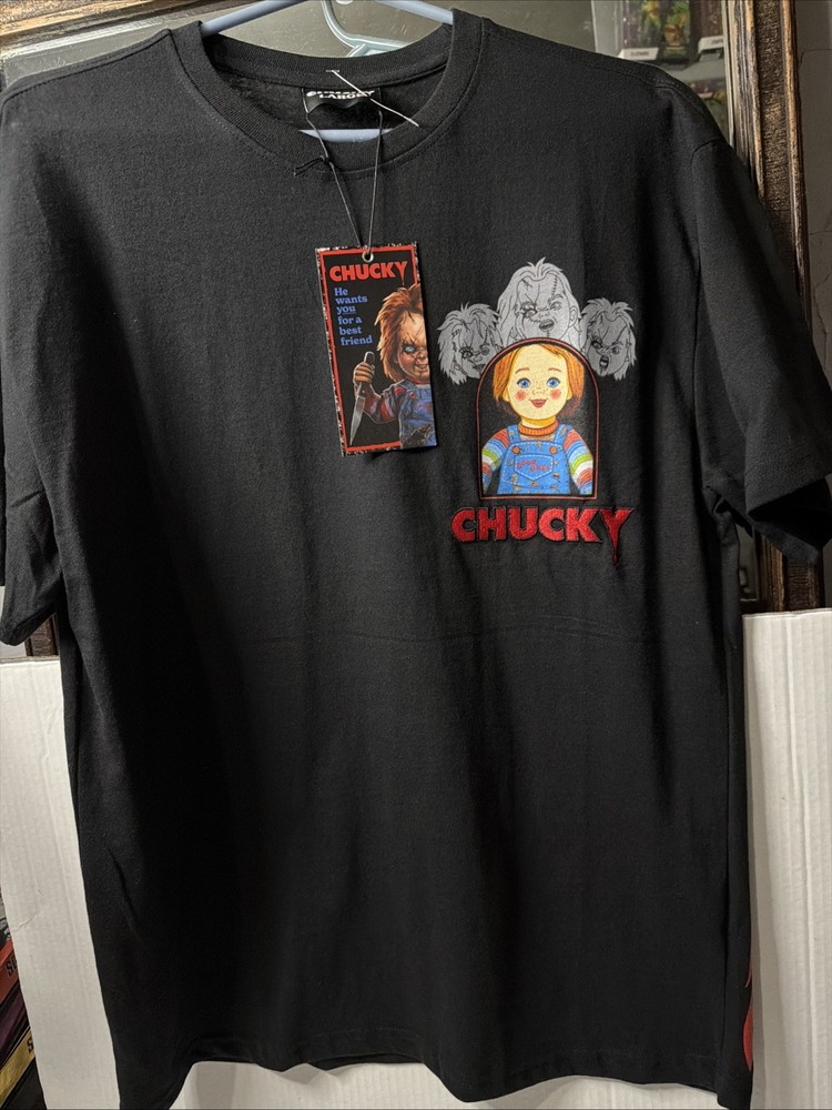 Reason Brand Men’s Universal Chucky Thick Large ￼Horror T-Shirt New With Tag