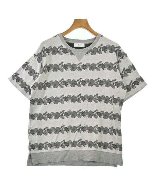 417 T-shirts/Cut & Sewns GrayxCharcoal gray(Flower Pattern) M 2200687008018 gallery