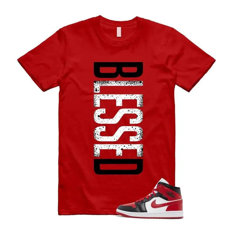 Alternate Bred Toe Gym Red Black White Mid T Shirt Match Tshirt gallery