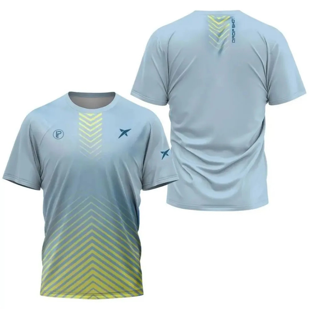 2025 summer new breathable sportswear Padel quick drying T-shirt outdoor men gallery