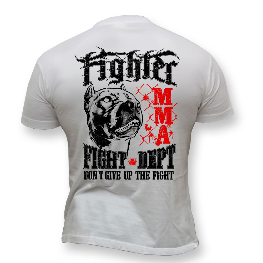 Dirty Ray Martial Arts MMA Fighter Men’s Short Sleeve Herren Kurzarm T-Shirt K50