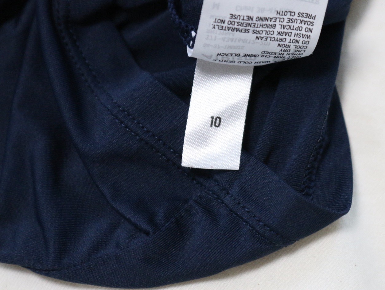 Uniqlo Airism Men Micro Mesh Lightweight Polyester Spandex Size M Blue Tee Top gallery