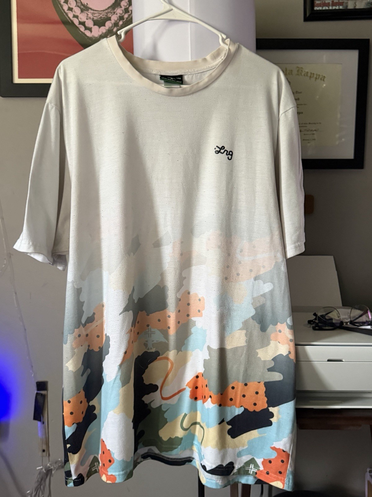 LRG Men’s Quilted Tee XXL LIFTED RESEARCH GROUP