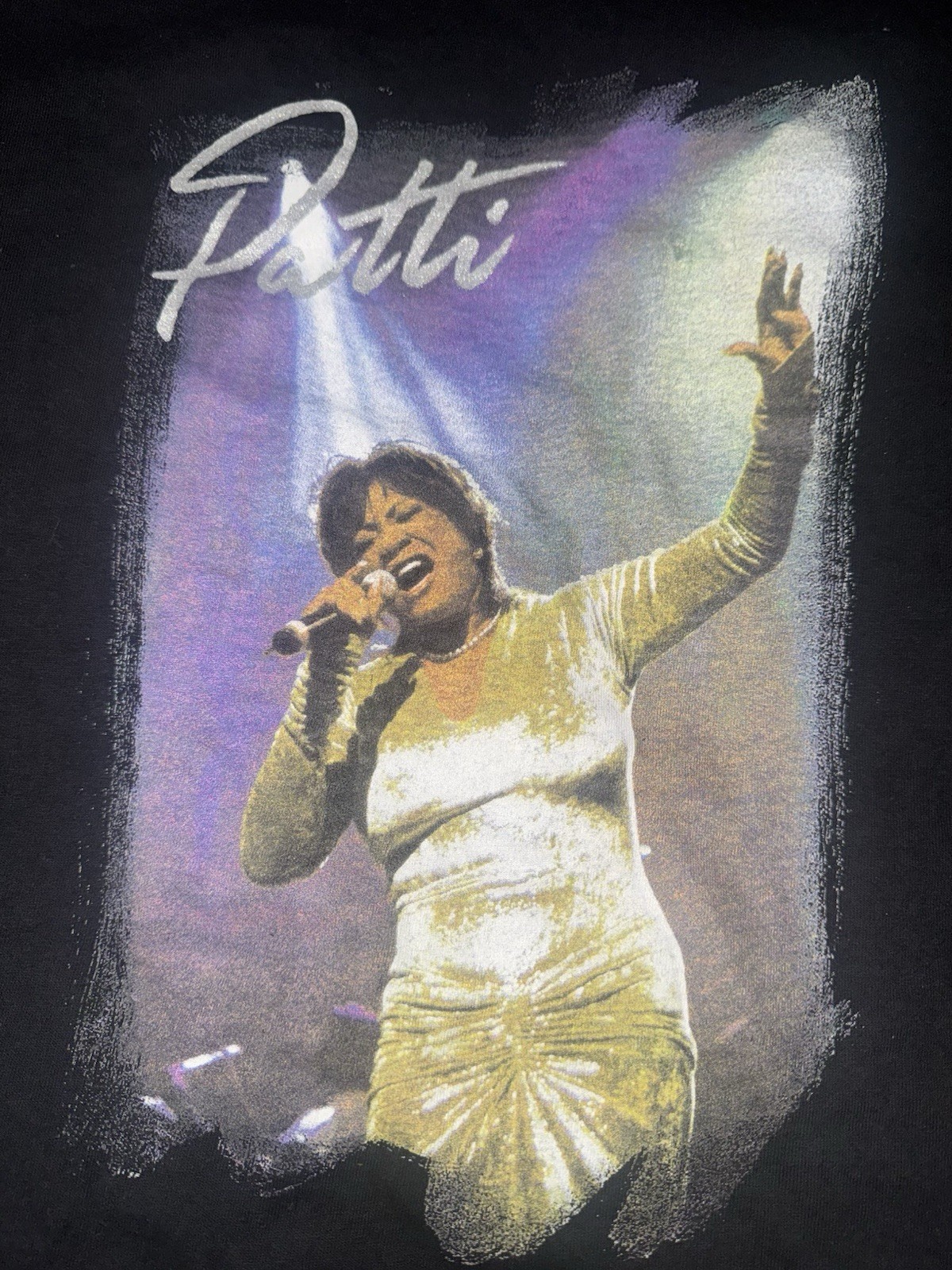 Vintage 90s Patti Labelle “When You Talk About Love” R&B Rap T-shirt Size XL gallery