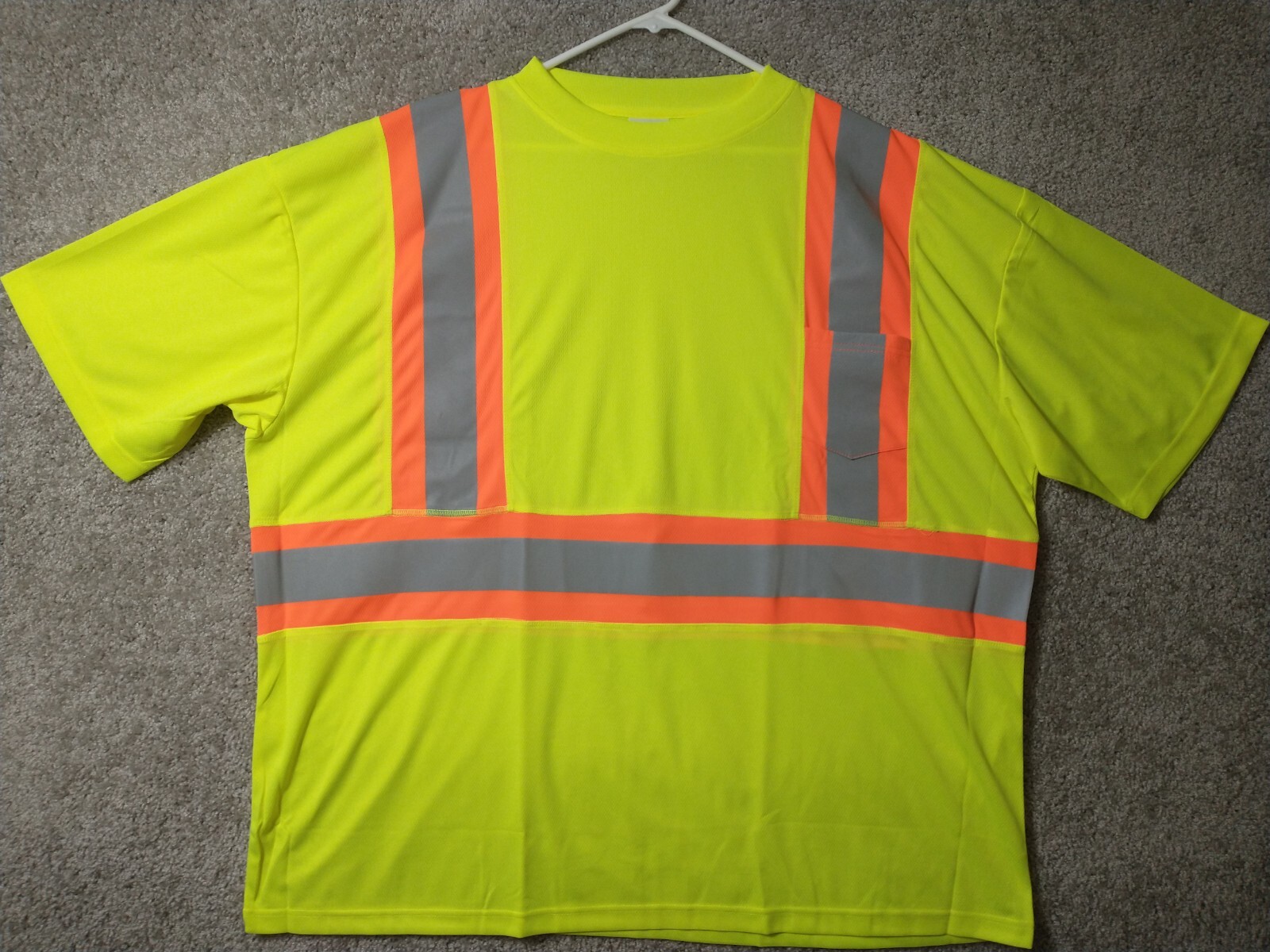 Kishigo High Performance Shirt Men's 4XL Yellow Hi-Vis PPE Reflective 9120 gallery