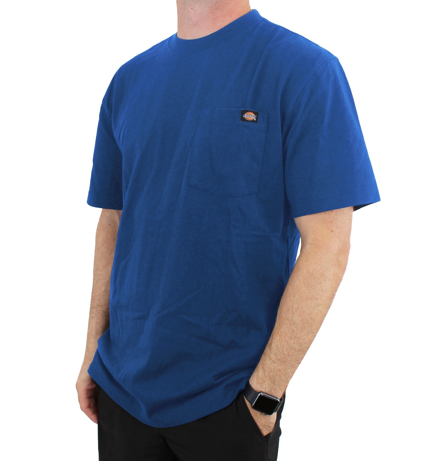 Dickies Heavy Weight Men's T-Shirt Short Sleeve Pocket Work Tee 100% Cotton gallery