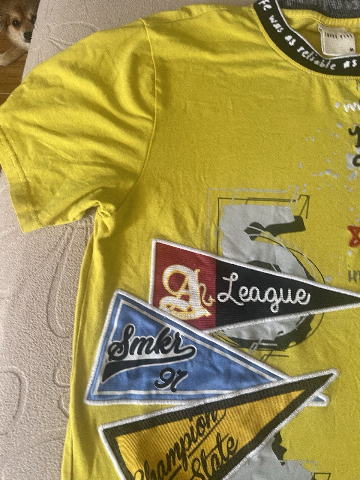 Smoke Rise Men Size M Embroidered New York Graffiti Tee shirt gallery
