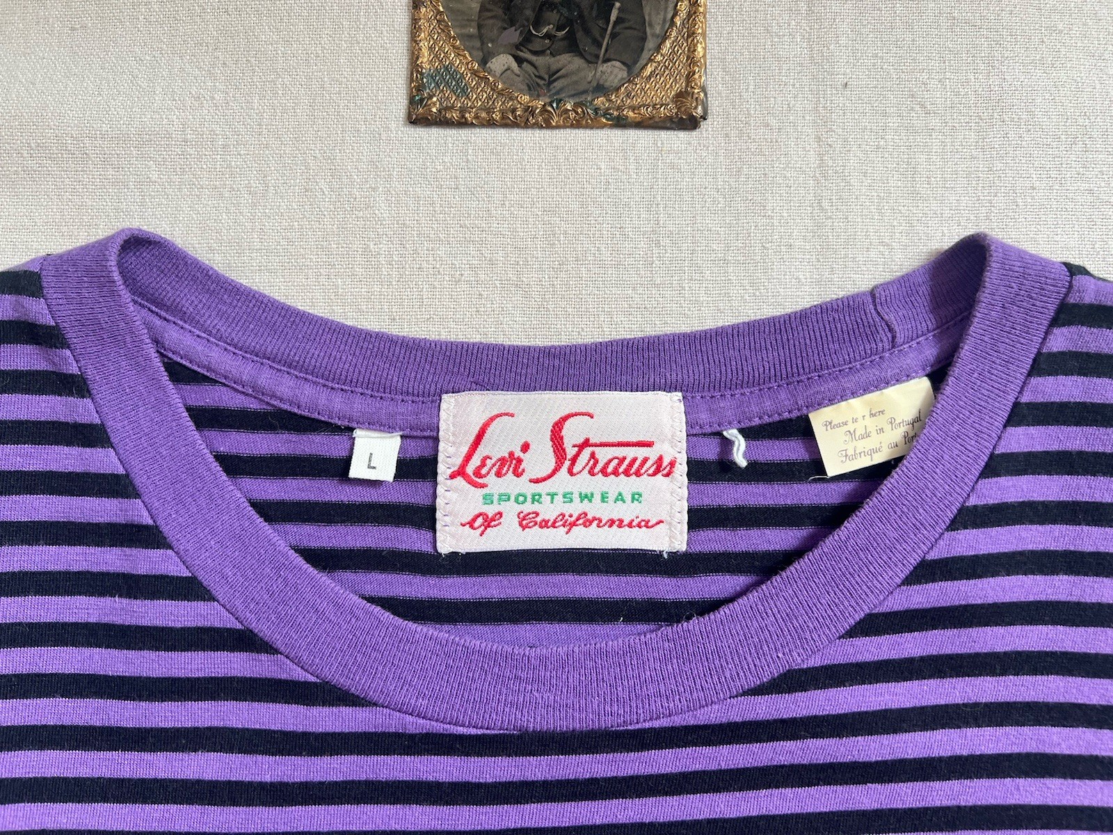 LVC T-Shirt L 50s Sportswear Levi's Vintage Clothing NOS New Single Stitch BNWOT gallery