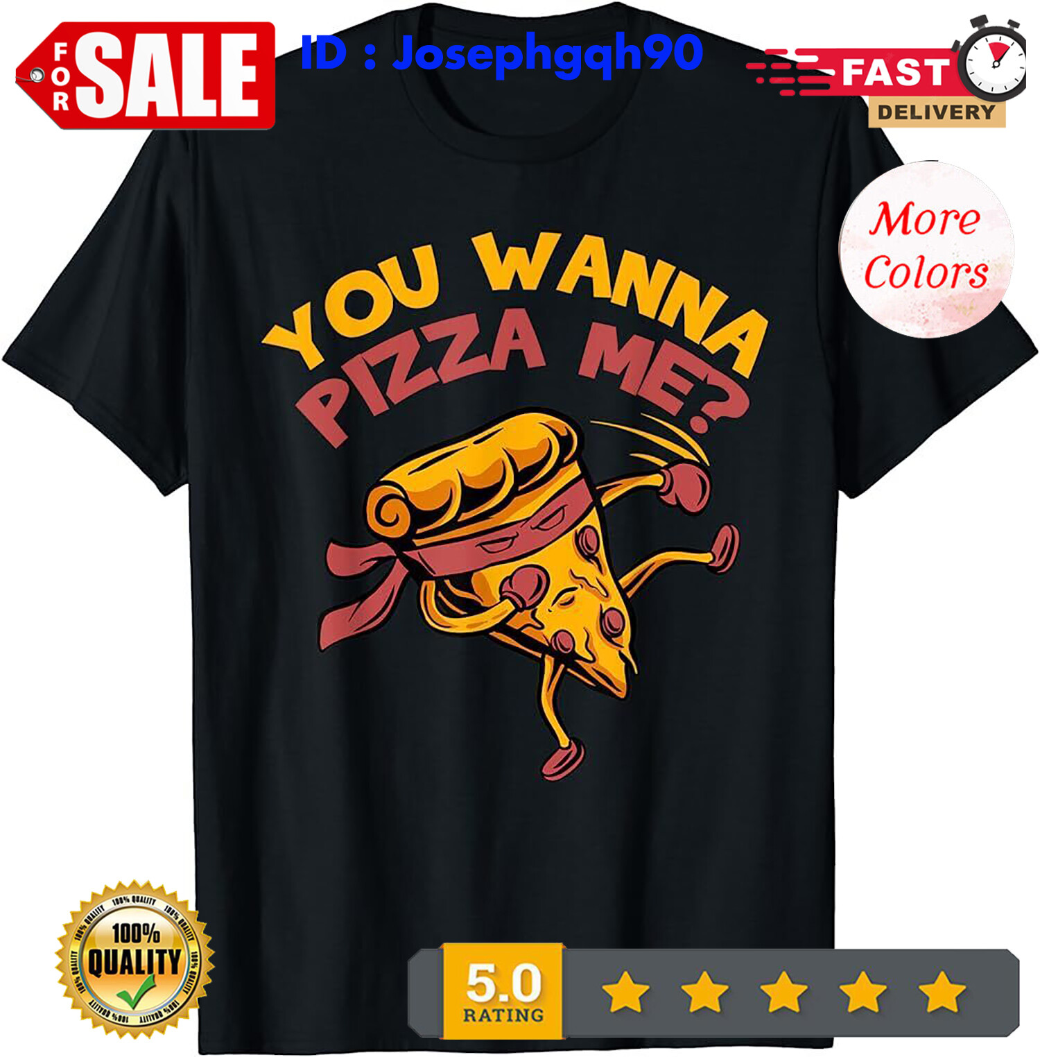 2025/BEST TO BUY Funny You Wanna Pizza Me Foods Lovers Karate Gift T-Shirt.