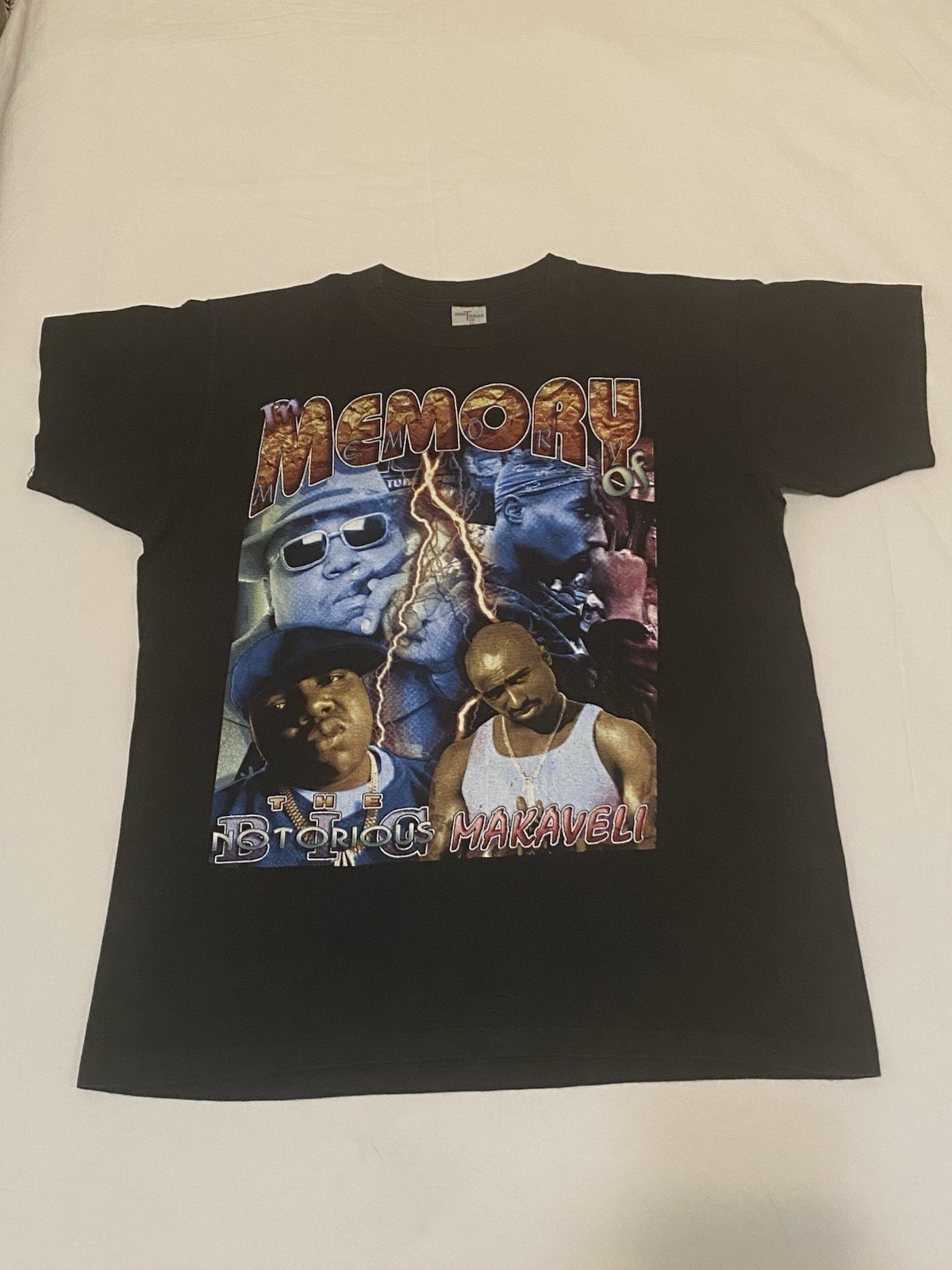 Tupac Biggie “Please Stop the Violence” 1997 Shirt **ORIGINAL OWNER** Vintage