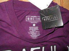 Universal Monsters Dracula Official Licensed Purple T Shirt Size Medium