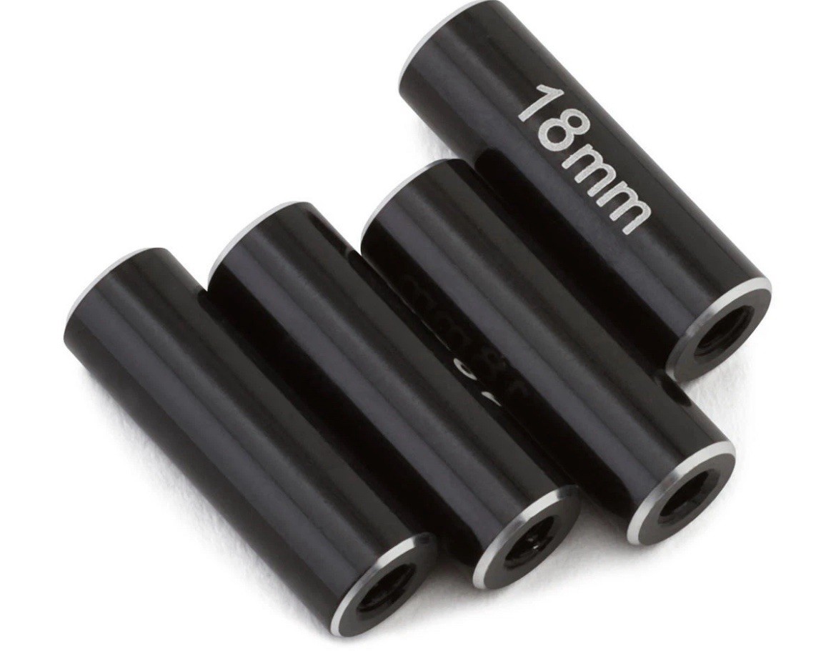 Hot Racing RCL61801 Aluminum Standoff Post Link 6x18mm with M3 Threads (4) HH