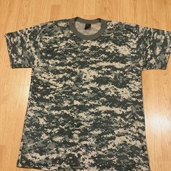 Vintage 90s Digital Camo Single Stitch Shirt Size XL Outdoor Army Utility