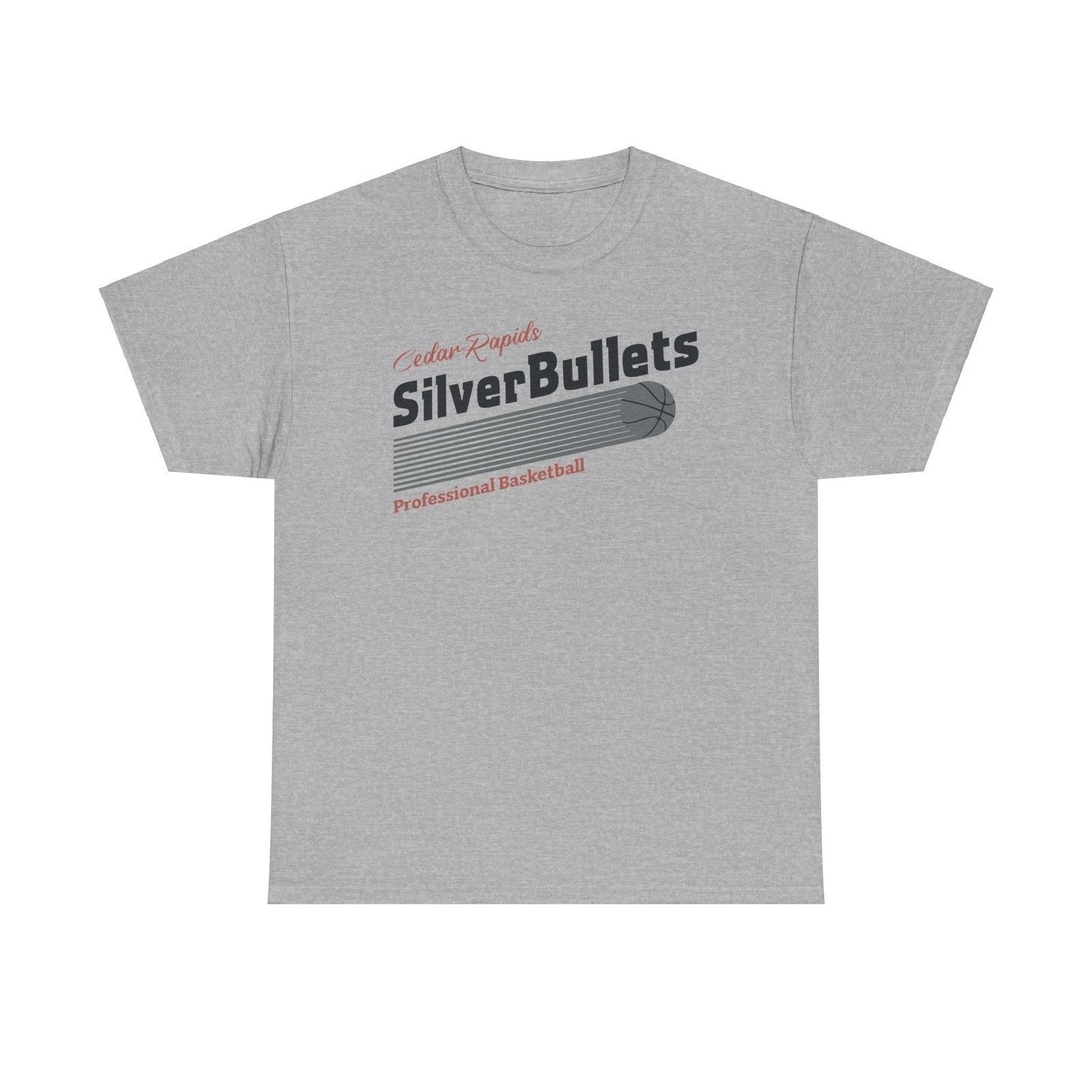 Cedar Rapids Iowa Silver Bullets CBA '88-91 T-shirt gallery