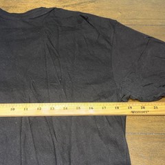 Vintage Brazil Map Graphic Single Stitch Brasilla Black Size Large 100% Cotton