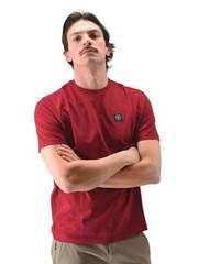 🔵 Three Stroke – Minimum 0011-SS25 Red Men’s T-Shirt New SS26