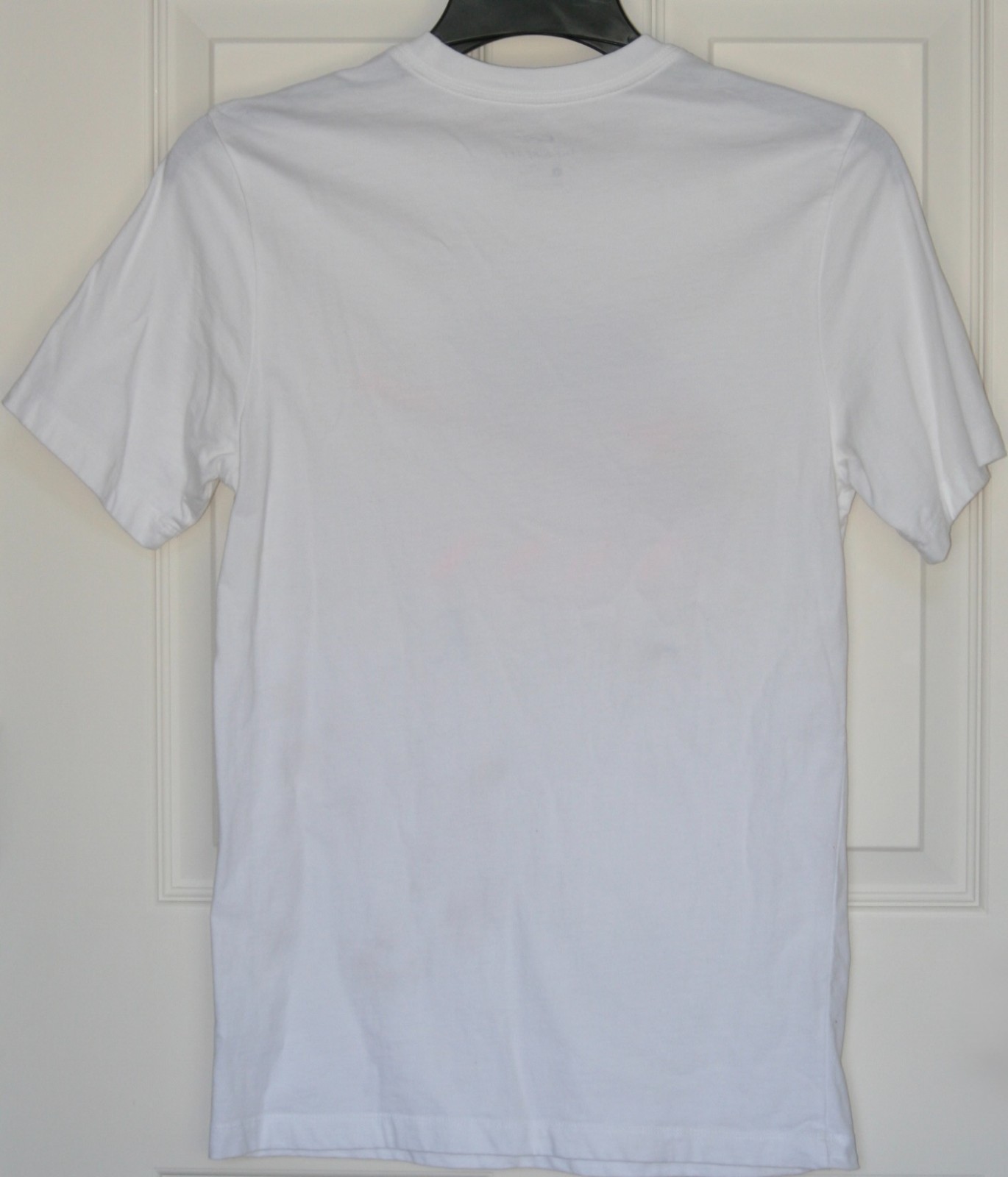 Nike Air Graphic Tee Shirt White Black Orange Size Small 100% Cotton ShortSleeve gallery