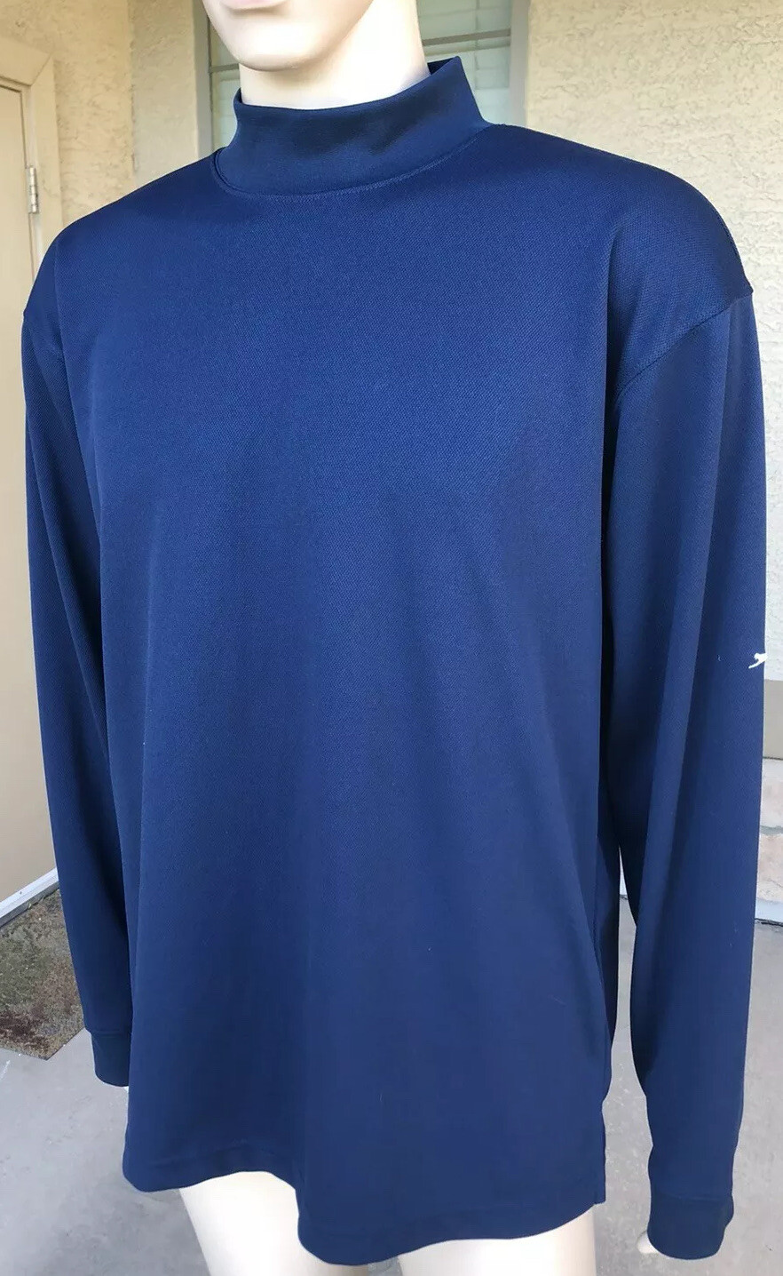 Vintage 90s Slazenger Long Sleeve Outdoor Exercise Shirt Swaziland Made Large gallery