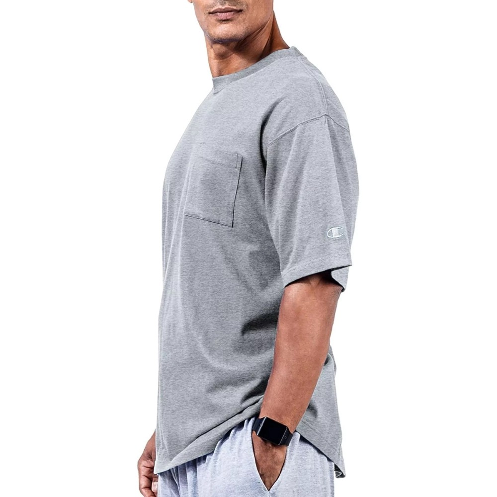 Champion Big & Tall Men's Jersey Pocket T-Shirt, Sizes LT - 6XL, Color Options gallery