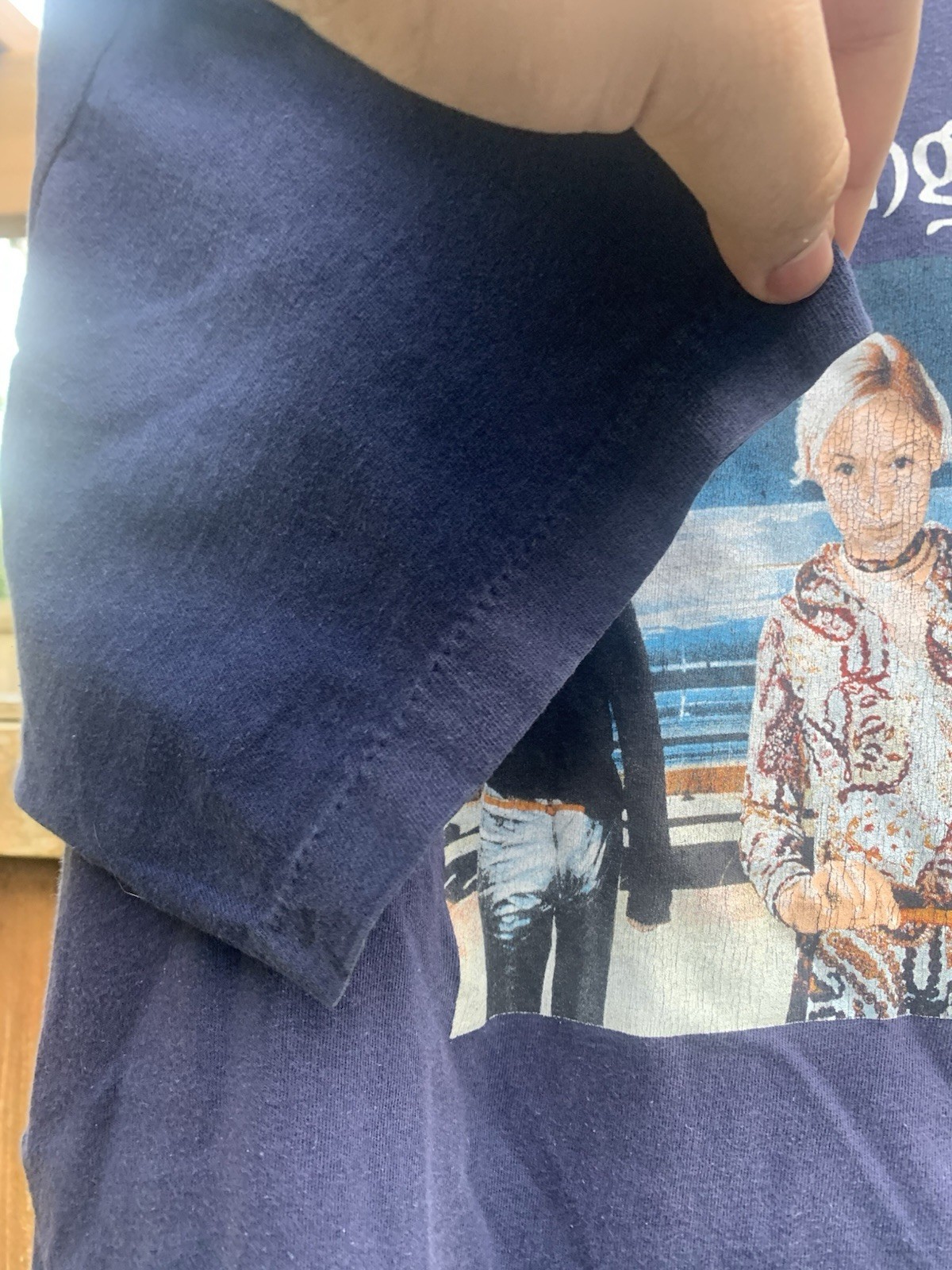 VTG 95 smashing pumpkins Mellon Collie Infinite Sadness Parking Lot Boot T Sz XL gallery