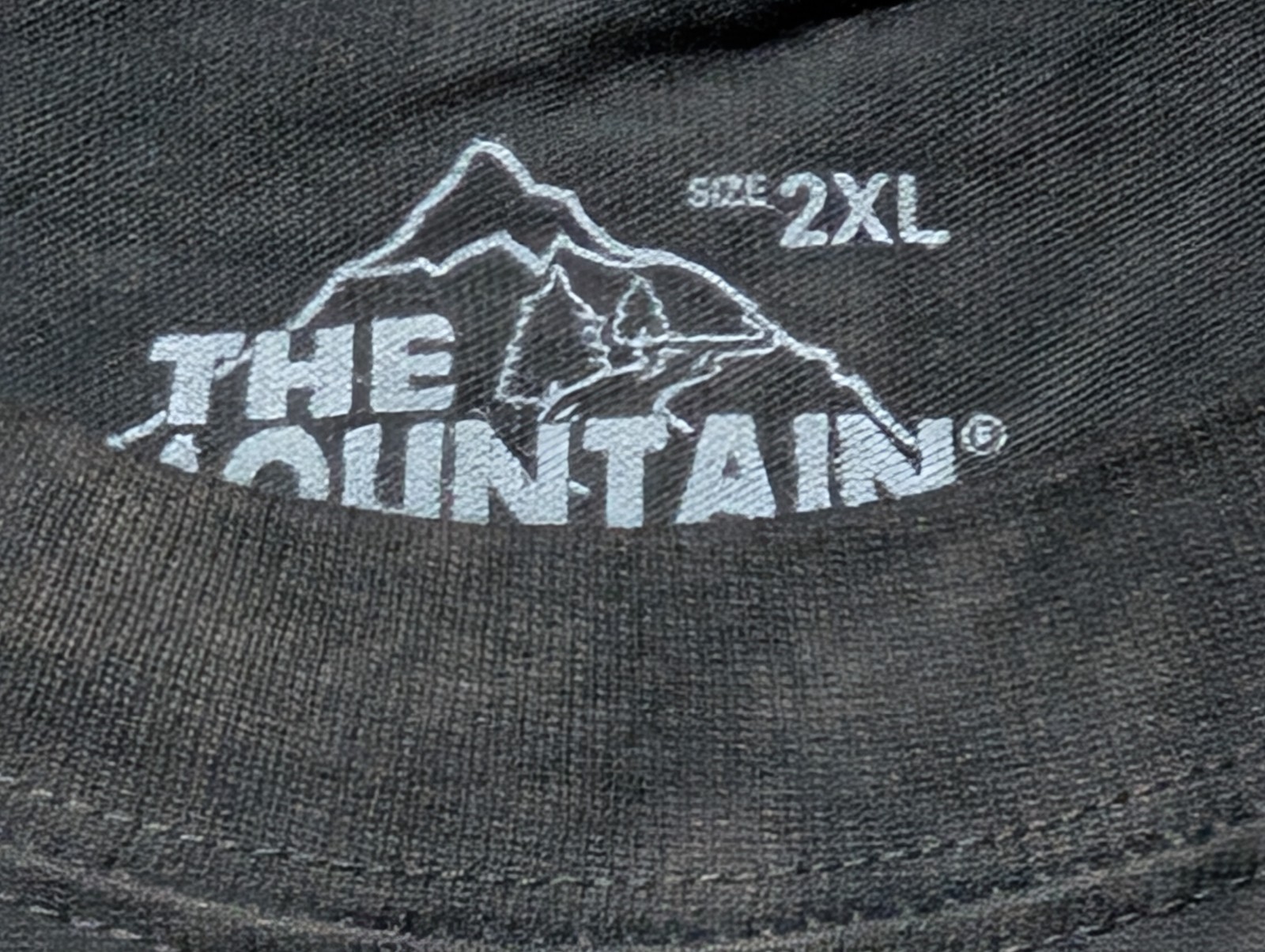 The Mountain Men's T-shirt Black Combat Sam Bulldog Retired Logo 2XL #1578 NWOT gallery