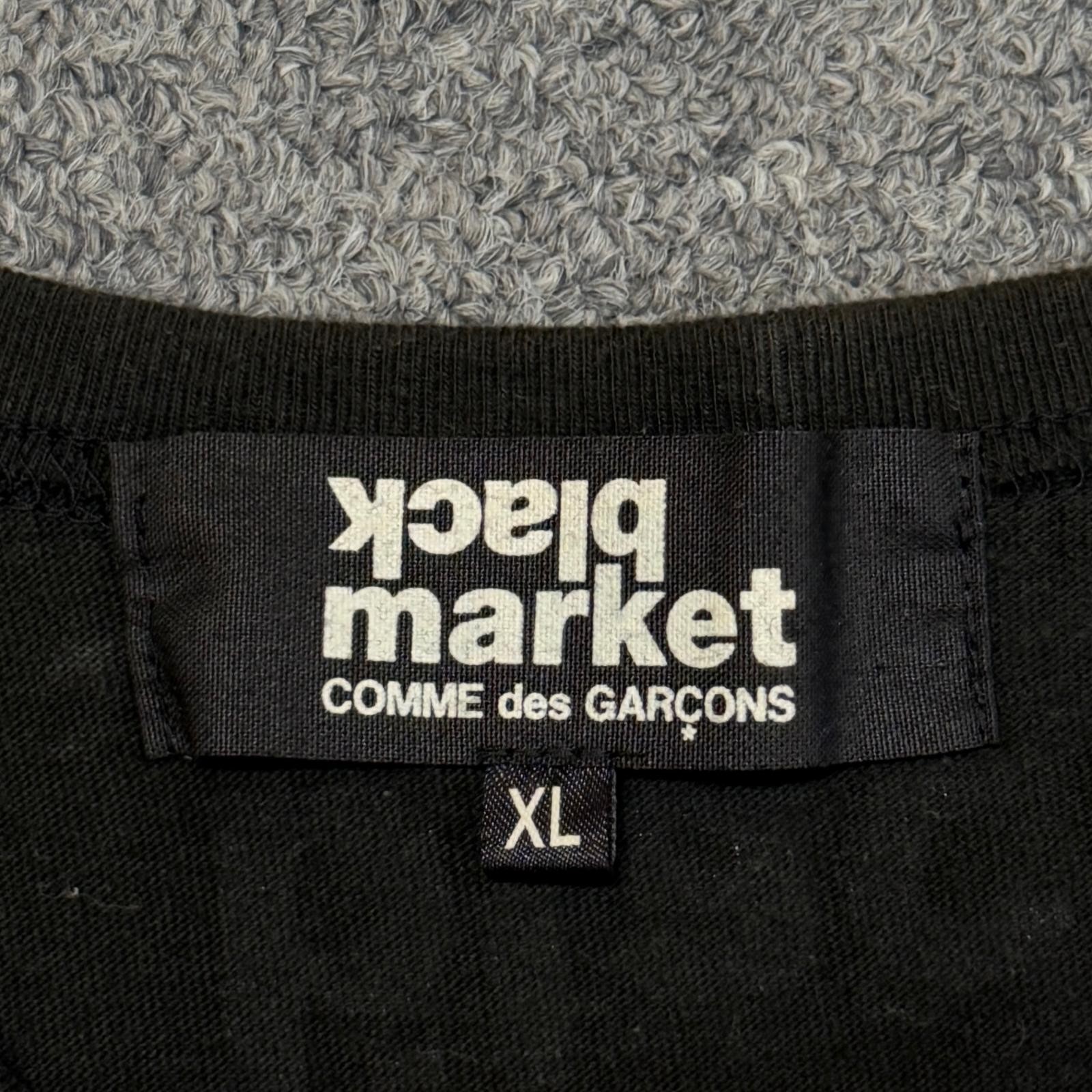 BLACK COMME des GARCONS × Disney 21AW BLACK MARKET T-shirt OH-T105 XL 18409M gallery